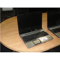 HP DB9000 NOTEBOOK COMPUTER WITH POWER SUPPLY