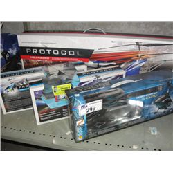 LOT OF MISC RC HELICOPTERS