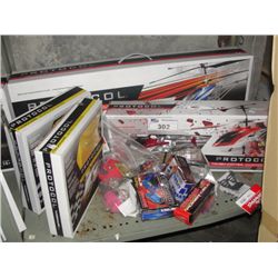 LOT OF MISC RC HELICOPTERS