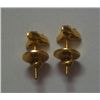 Image 2 : 2.56g Earring Made of 18Kt Gold ,0.16 Ct Diamond