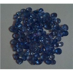 Natural African Tanzanite Loose 13.20 Ctw Round Cut Stones