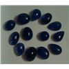 Image 1 : Natural African Tanzanite Loose 132.05 Ctw Mixed Shape Cabochons