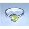 Image 1 : 2.010g Ring of Peridot Sterling 925 Silver