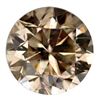 Image 1 : IGITL Cert. 0.22 CTW Round Diamond, Brown