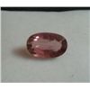 Image 1 : 3.95 Ct Pink Tourmaline Stone of Oval Shape