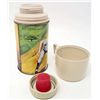 Image 2 : VINTAGE 1968 MLB METAL MIB THERMOS #2805 COMPLETE