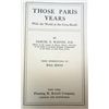 Image 2 : 1936 "THOSE PARIS YEARS" HARDBACK BOOK BY WATSON