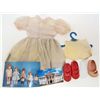 Image 1 : LOT OF VINTAGE DOLL CLOTHES AND SHOES