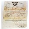Image 1 : 1869 UNITED STATES DISCHARGE LETTER NOTICE
