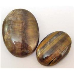 LOT OF 110.3 CTS OF TIGER'S EYE GEMSTONES