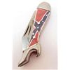 Image 3 : TWO BLADE MINI LEG KNIFE CONFEDERATE FLAG