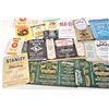 Image 4 : LOT OF 24 VINTAGE WHISKEY LABELS