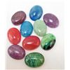 Image 1 : LOT OF 134.4 CTS OF DRAGON VEIN AGATE GEMSTONES