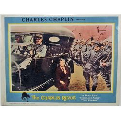 1959 CHARLIE CHAPLIN "THE CHAPLIN REVUE" LOBBY CARD