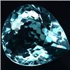 Image 1 : 17.42 CT AQUAMARINE AFRICAN QUARTZ GEMSTONE