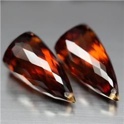 LOT OF 44.38 CTS OF BRAZILIAN CITRINE  - 2 PCS
