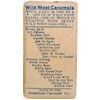 Image 2 : VINTAGE WILD WEST AMERICAN CARAMEL CO. CARD GEN CUSTER