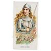 Image 1 : VINTAGE 1888 JOAN OF ARC KINNEY BROS CIGARETTE CARD