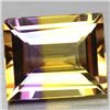 Image 1 : 5.26 CT PURPLE & GOLDEN BOLIVIAN AMETRINE GEMSTONE