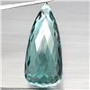 Image 1 : 27.19 CT BLUE & GREEN QUARTZ BRIOLETTE DRILLED GEMSTONE