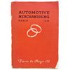 Image 1 : 1936 "AUTOMOTIVE MERCHANDISING" MARCH VOLUME