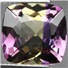 Image 1 : 6.74 CT PURPLE & YELLOW BOLIVIA AMETRINE GEMSTONE