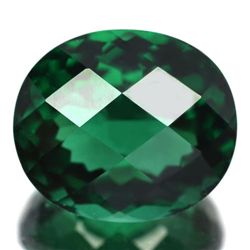 28.40 CT GREEN AFRICAN QUARTZ GEMSTONE