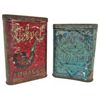 Image 1 : LOT OF 2 VINTAGE TOBACCO TINS VELVET & EDGEWORTH