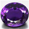 Image 1 : 28.00 CT PURPLE BRAZILIAN AMETHYST GEMSTONE
