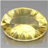 Image 1 : 9.05 CT NATURAL YELLOW CHINESE FLUORITE GEMSTONE