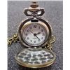 Image 2 : OWL BRONZE POCKET WATCH WITH CHAIN