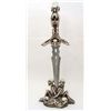 Image 1 : SKELETON FANTASY DAGGER KNIFE W/DISPLAY STAND