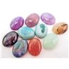 Image 1 : LOT OF 138.5 CTS OF DRAGON VEIN AGATE GEMSTONES