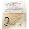 Image 1 : LOT OF 2 1951 ID CARD WISCONSIN ELECTRIC POWER CO.