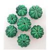 Image 1 : LOT OF 108.8 CTS. OF CARVED GREEN EMERALDS