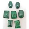 Image 1 : LOT OF 106.6 CTS. OF NATURAL GREEN EMERALDS