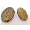 Image 1 : LOT OF 118.1 CTS. OF NATURAL TIGER'S EYE GEMS