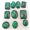 Image 1 : LOT OF 107.8 CTS. OF NATURAL GREEN EMERALDS