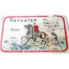 Image 2 : 1915 REPEATER TOBACCO ADVERTISING TIN