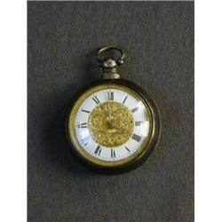 A PAIR CASED POCKET WATCH, signed 'Jas Burrows, Ironbridge 89', the outer gilt chapter engraved '