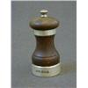Image 1 : A TREEN PEPPER MILL, silver mounted, maker PG Co Ltd, London 1963  30-50