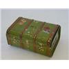 Image 1 : A NOVELTY MACFARLANE BISCUIT TIN, shaped as a shipping trunk, with lithograph White Star Line, P
