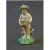Image 1 : A DERBY POLYCHROME FIGURE, 'Spring', marked '54' in script and incised '5', height 11cm, (some fl