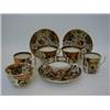 Image 1 : A PAIR OF DERBY DUESBURY PERIOD TEA CUPS/SAUCERS, two coffee cans, a tea cup and another tea cup