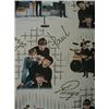 Image 1 : BEATLES MEMORABILIA, a roll of wallpaper, c.1962, printed in colour with facsimile signatures  30