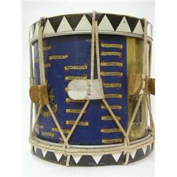 A PAIR OF SIDE DRUMS, 20th Century, Worcester and Sherwood Forresters and Notts and Derby Regt, d