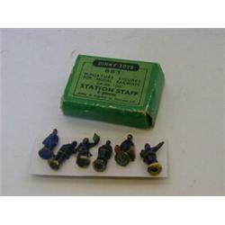A BOXED SERIES OF DINKY TOYS STATION STAFF, O51, six figures  20-30