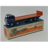 Image 1 : A BOXED DINKY SUPERTOYS FODEN FLAT TRUCK, No.503, first type blue cab with flash, dull orange fla