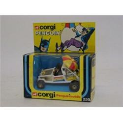 TWO BOXED CORGI TOYS PENGUINMOBILES, No.259, window box, and a Dinky Happy Cab, No.120 (3)  20-30