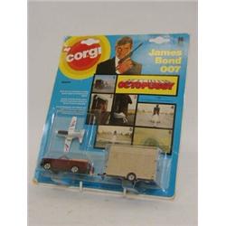 A BOXED CORGI TOYS JAMES BOND OCTOPUSSY SET, E3019 sealed on card  80-100